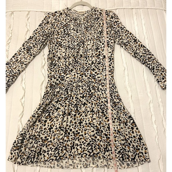 Zadig & Voltaire Paris Remus Leopard Print Midi Dress Women's Size Small NWOT - Picture 16 of 16